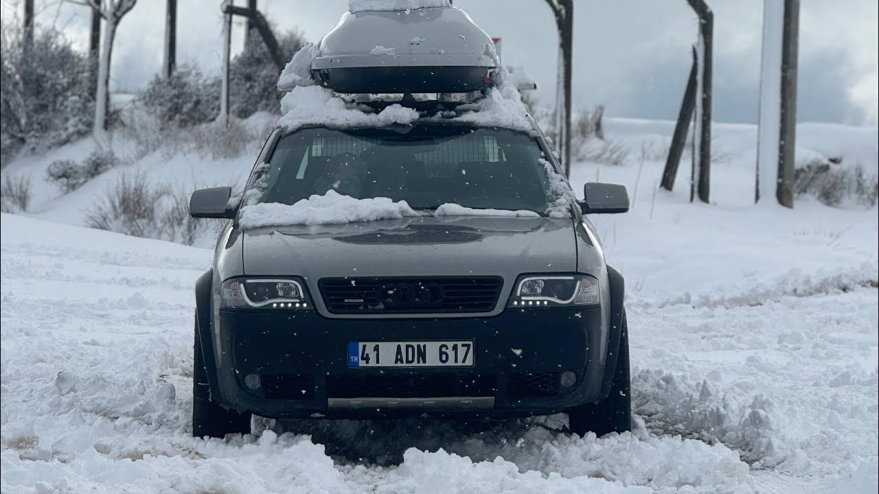 Audi a6 c5 allroad quattro winter 2. #quattro