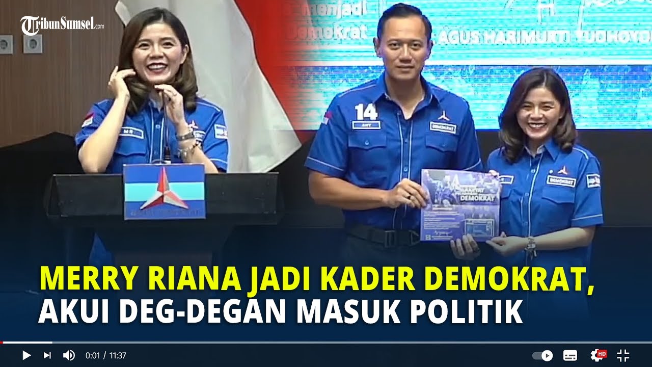 Merry Riana Ungkap Alasan Jadi Kader Demokrat, Akui Deg-degan Masuk Politik