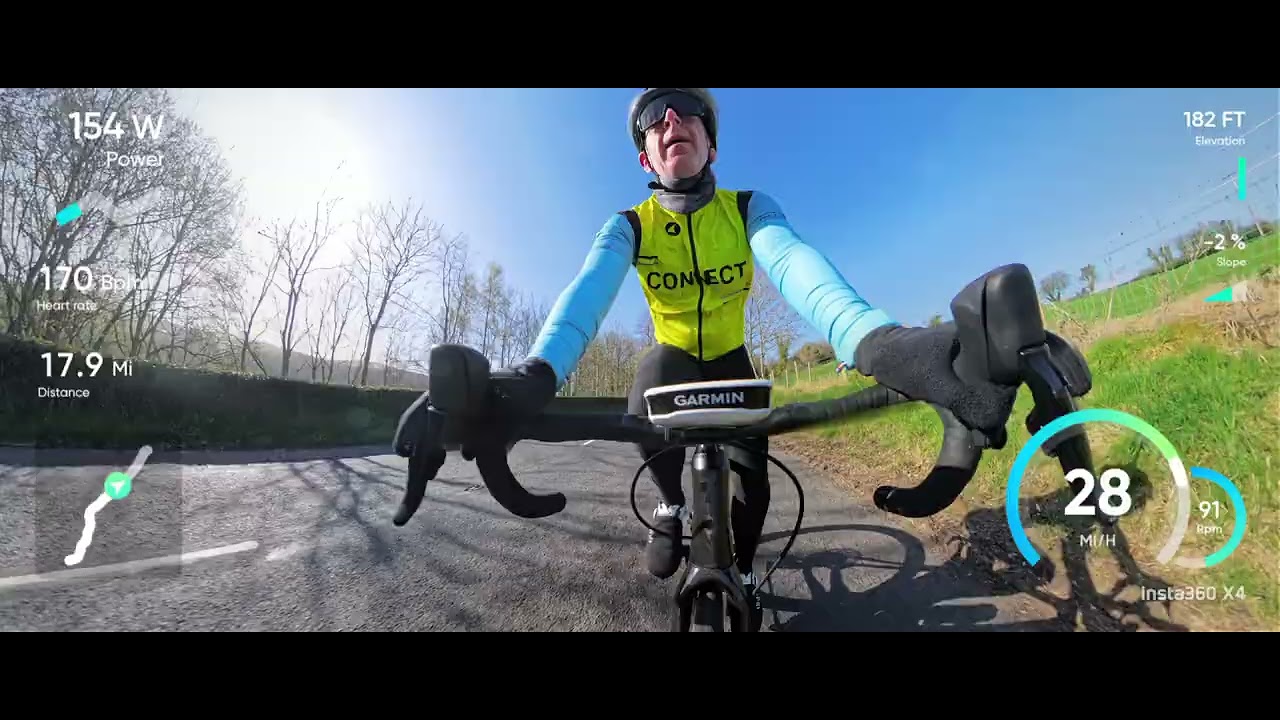 Munie Descent to Glenarm. Into a brutal headwind.