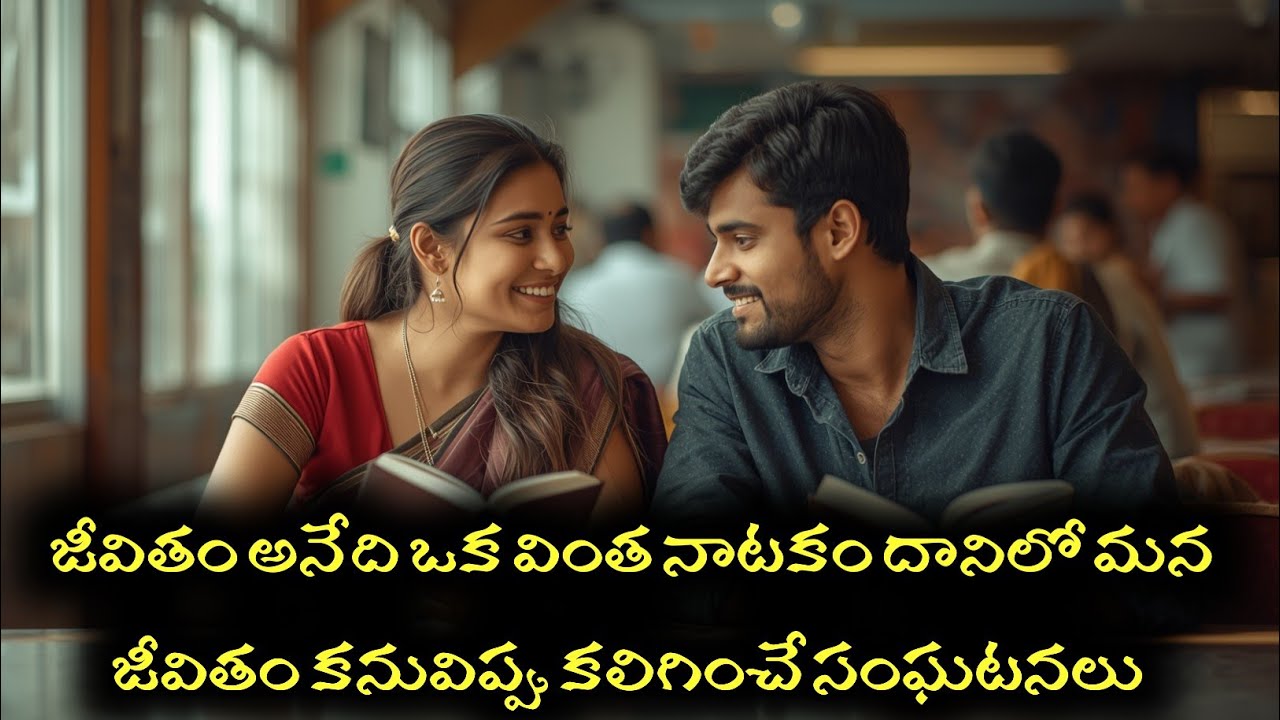 జీవితం అనేది ఒక వింత నాటకం దానిలో మన జీవితం కనువిప్పు కలిగించే సంఘటనలు 