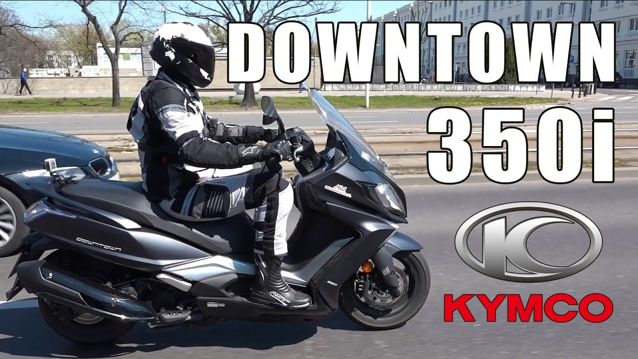 Test maxiskutera Kymco Downtown 350i