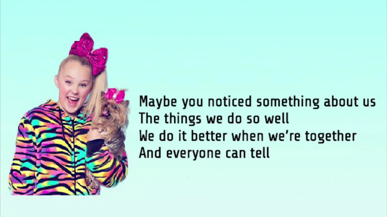 Jojo Siwa- Every Girls A Super Girl- Lyrics Video