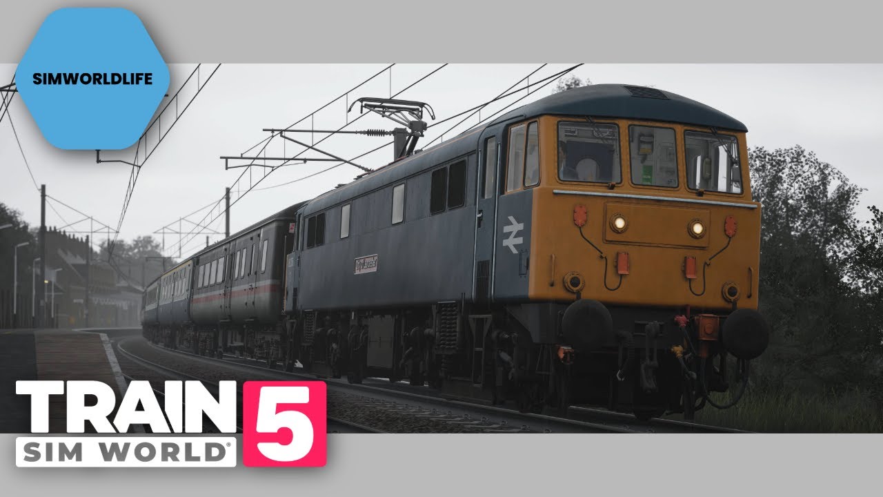 4K | TSW5 | BR Class 86/2 by Just Trains | Preston - Carlisle | | Rainy Run to Carlisle