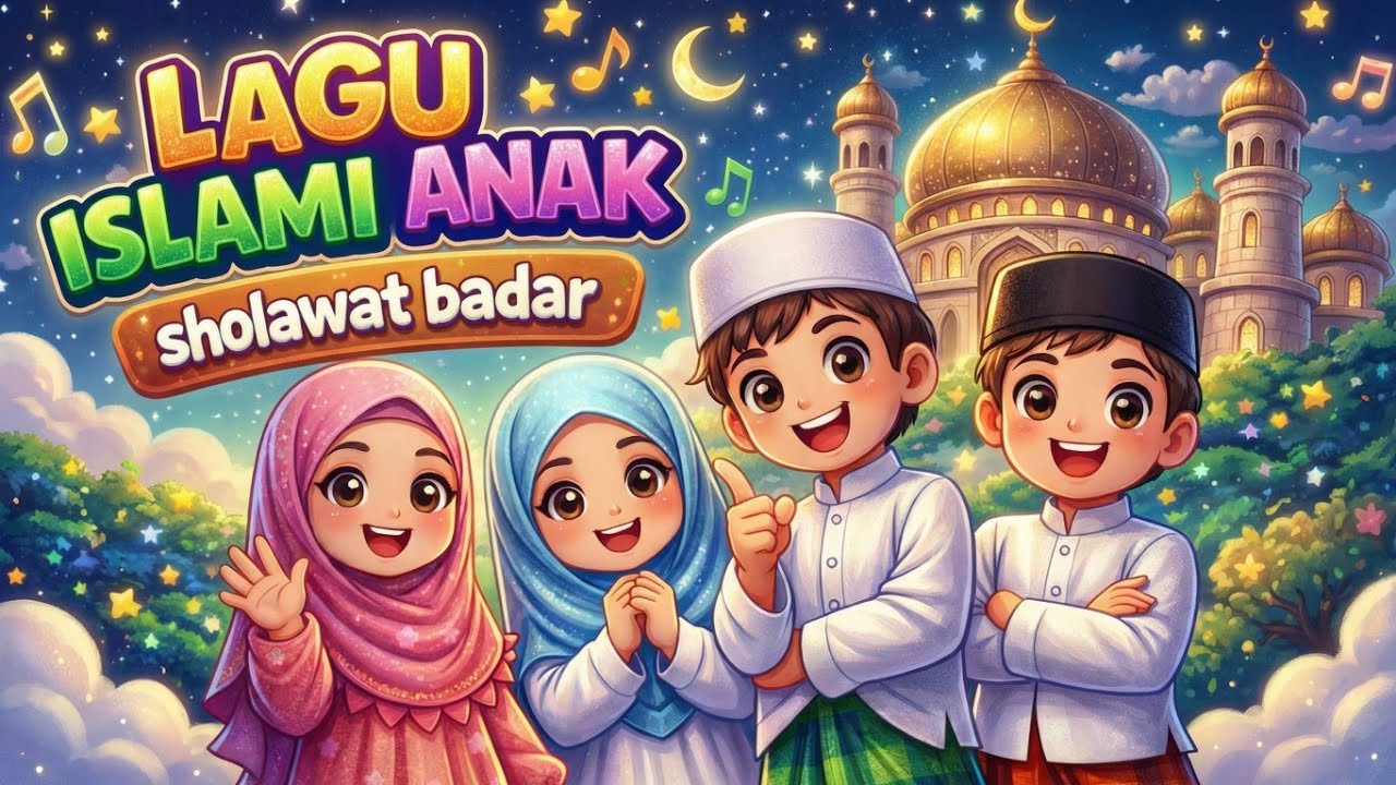 LAGU ANAK ISLAMI SHOLAWAT BADAR Terbaru ✨ Sholawat Nabi Anak Paling Populer & Viral 2026
