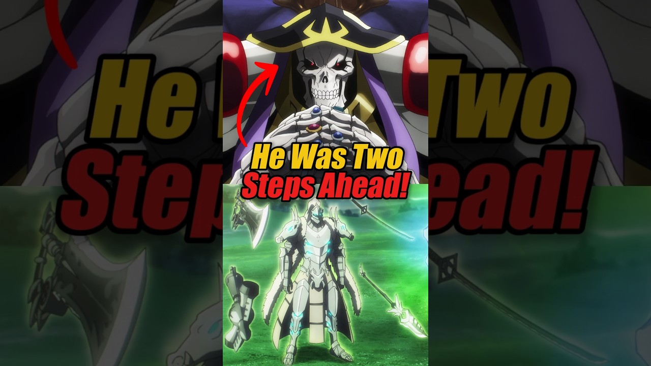 Did You Know How Ainz Predicted the Platinum Dragon Lord's Attack in Overlord? #overlord