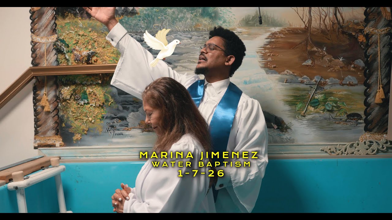 Mom's Water Baptism 1-7-26 [Filmed by Geo the Architect]