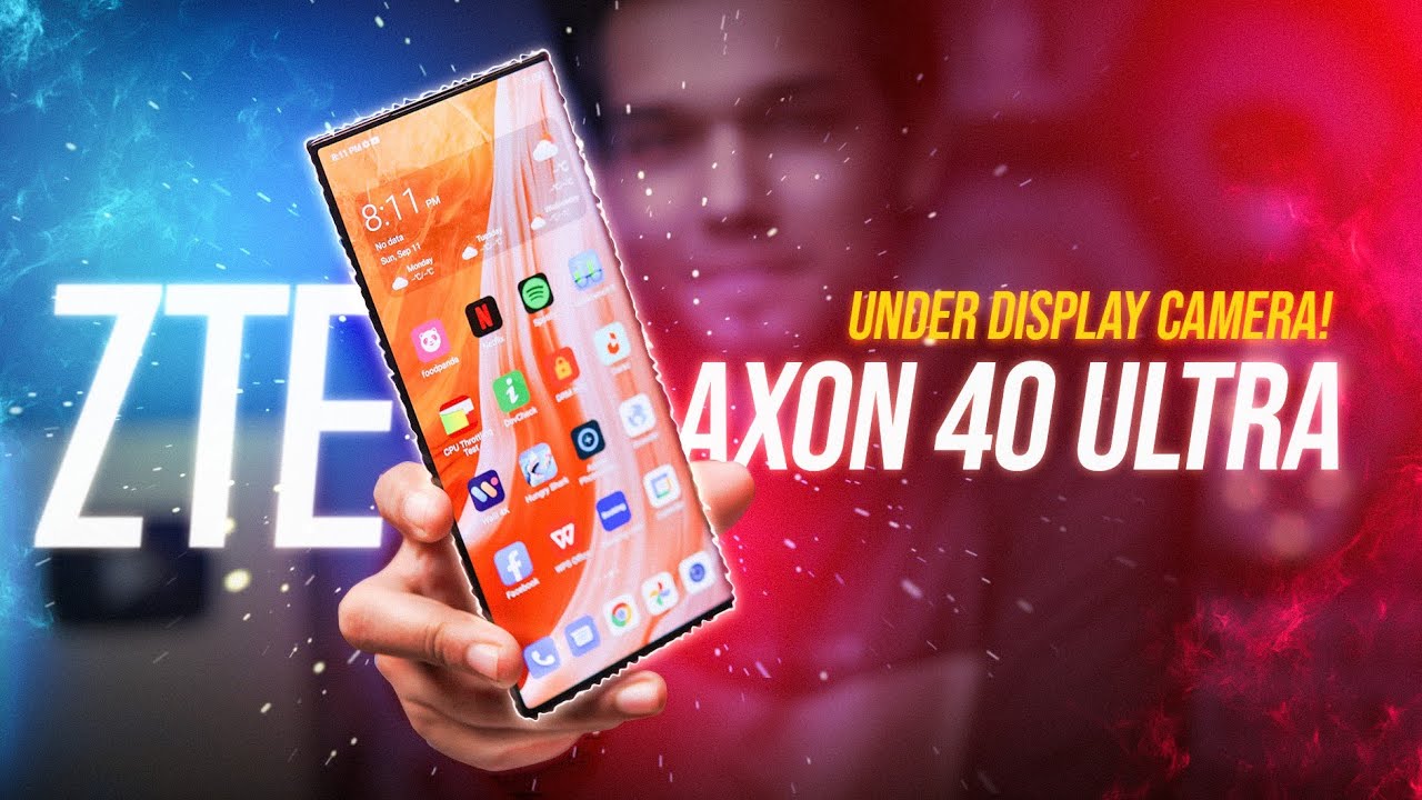 অদৃশ্য ক্যামেরা! ZTE Axon 40 Ultra