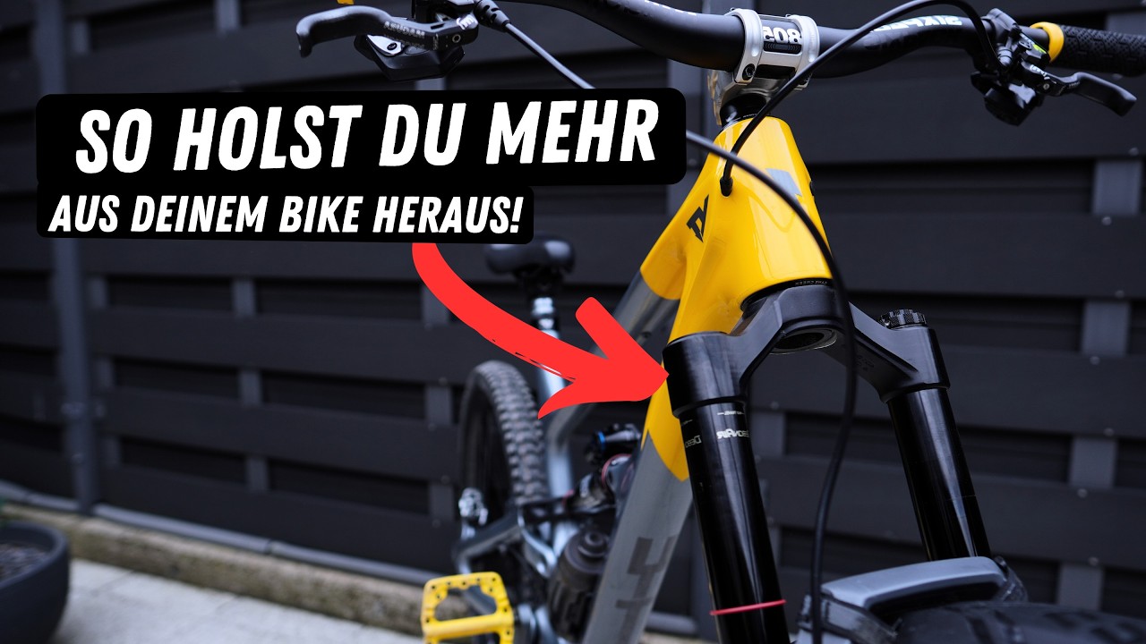 Fahrwerk einstellen in 3 Schritten - So holst du mehr aus deinem Mountainbike heraus!