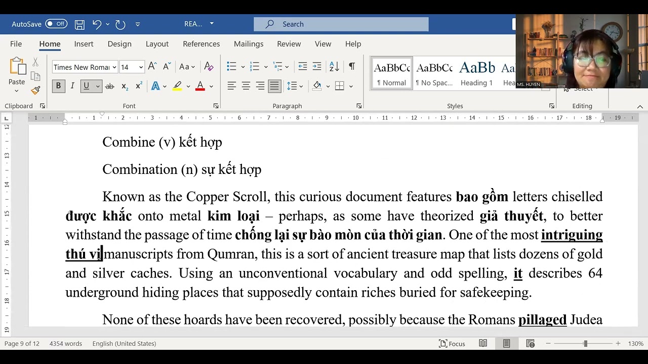 Luyện Thi Vào 12: Dạng đọc hiểu 8 câu Reading hay ra nhất - Bài đọc 05 / Hồ Phúc Hoàn