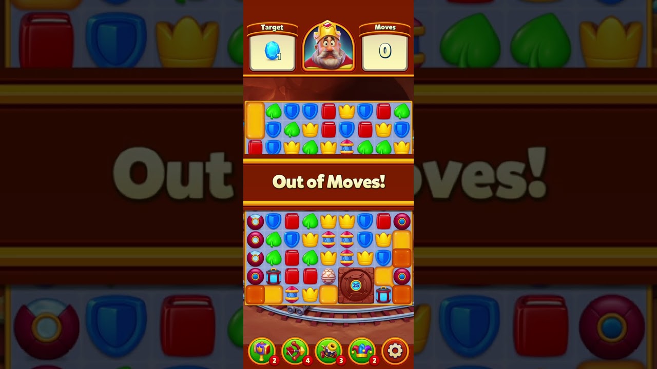 Statisfying Destroy Royal Match Level 11,021 #games #royalmatch #music #short #statisfying #destroy