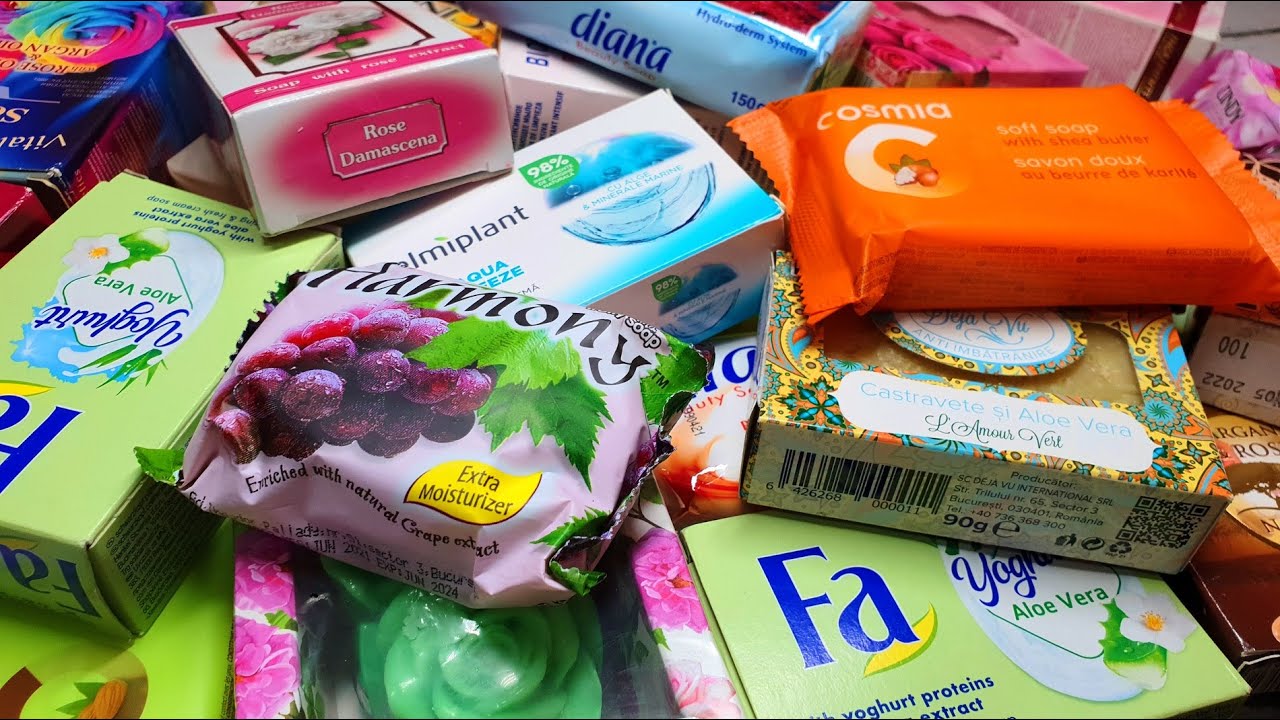 ASMR International SOAP HAUL OPENING SOUND 🧼ASMR/🧼SO SATISFYING🧼/साबुन /비누 병/🧼Jabón Relajarse🧼