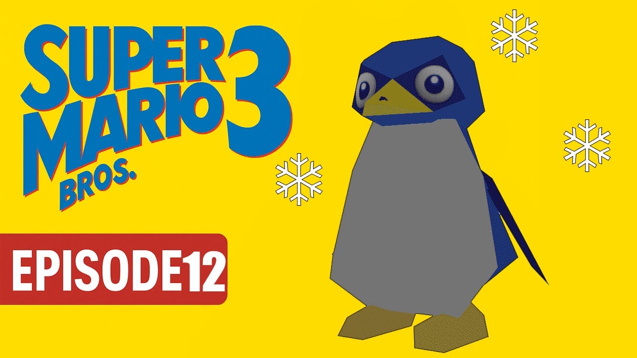 Ich rutsche nur noch! 🧊😂 #12 (Eiswelt Teil 1) | Super Mario Bros. 3