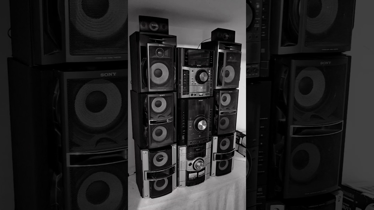 Sony hifi music system.  Video coming soon #hifi #hometheater #system #homecinema