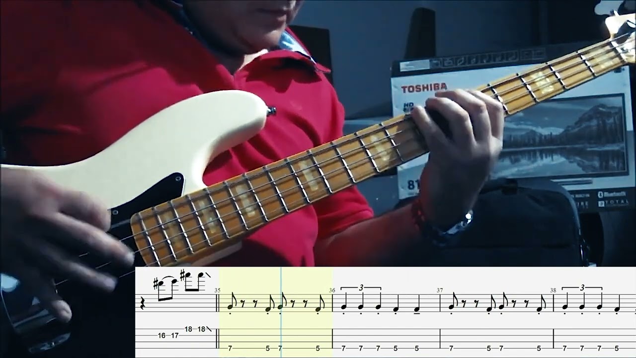 The Police -  Masoko Tanga Bass Cover with TAB