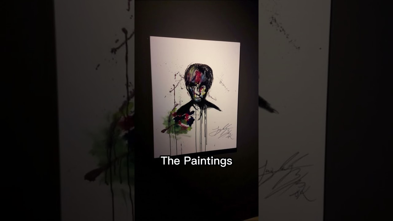 The Artist vs The Paintings #shorts #bts #jungkook #jk