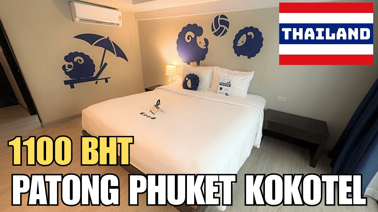 Patong Phuket Thailand Cheap Beach Hotel Review Vlog 2025 Kokotel