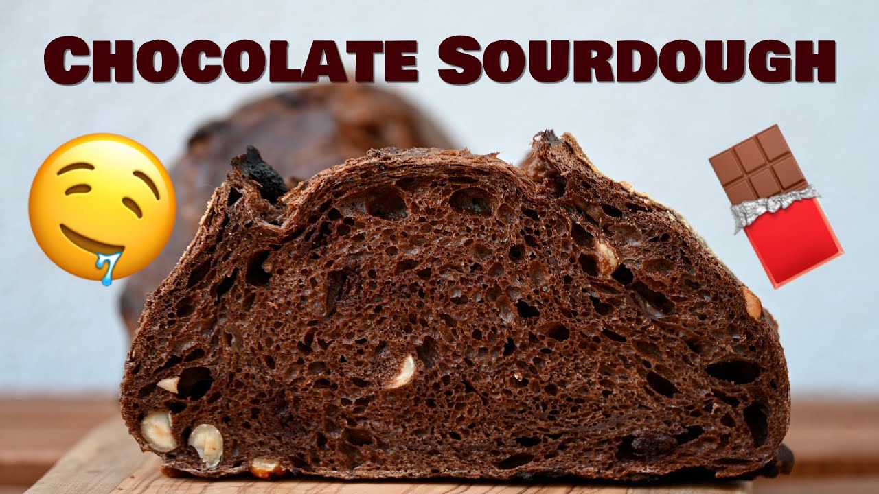 The Best No-Knead Chocolate Sourdough Bread Recipe 🍫🥖
