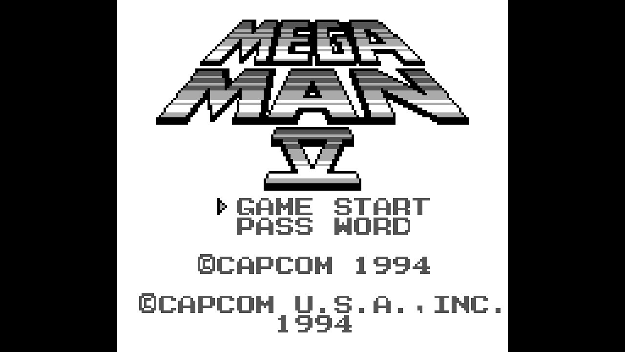 Mega Man V (Game Boy) playthrough ~Longplay~