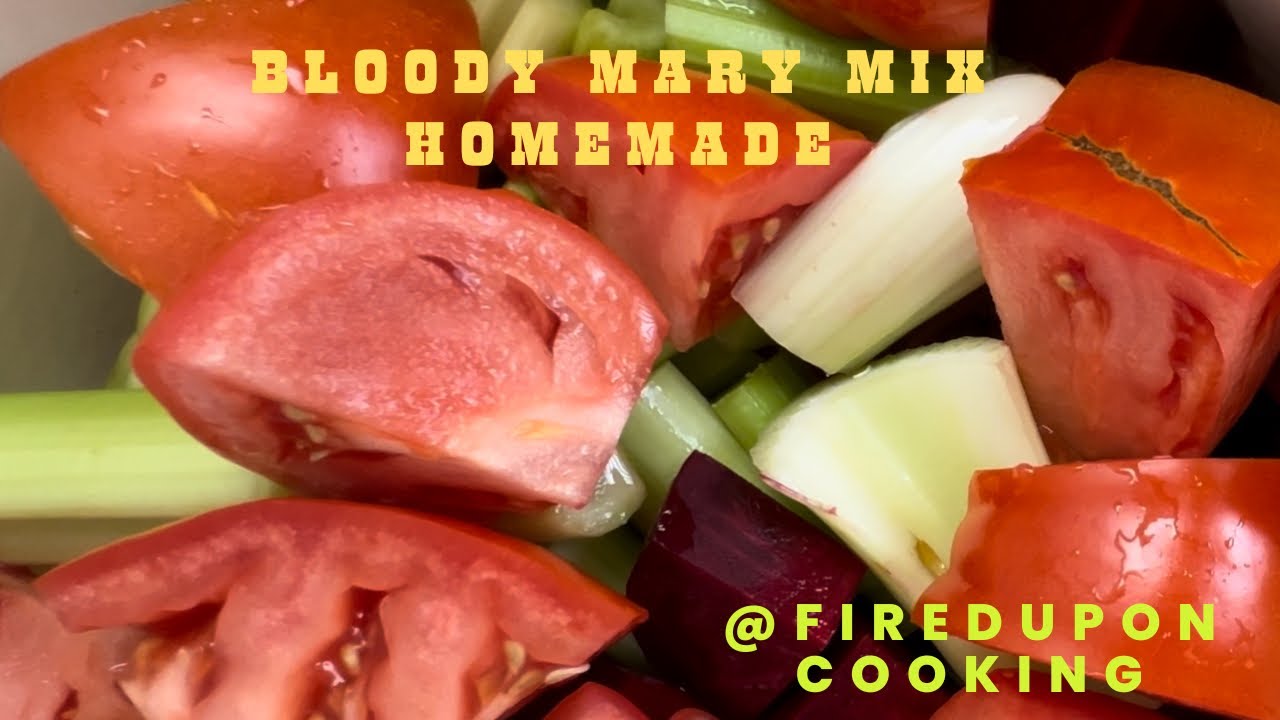 How to Make the Perfect Homemade Bloody Mary Mix!