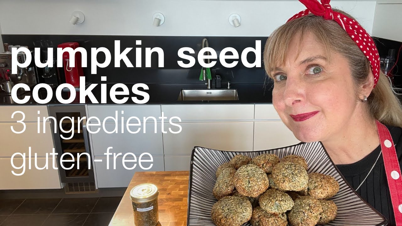 Gluten-Free Pumpkin Seed Cookies – Easy & Only 3 Ingredients