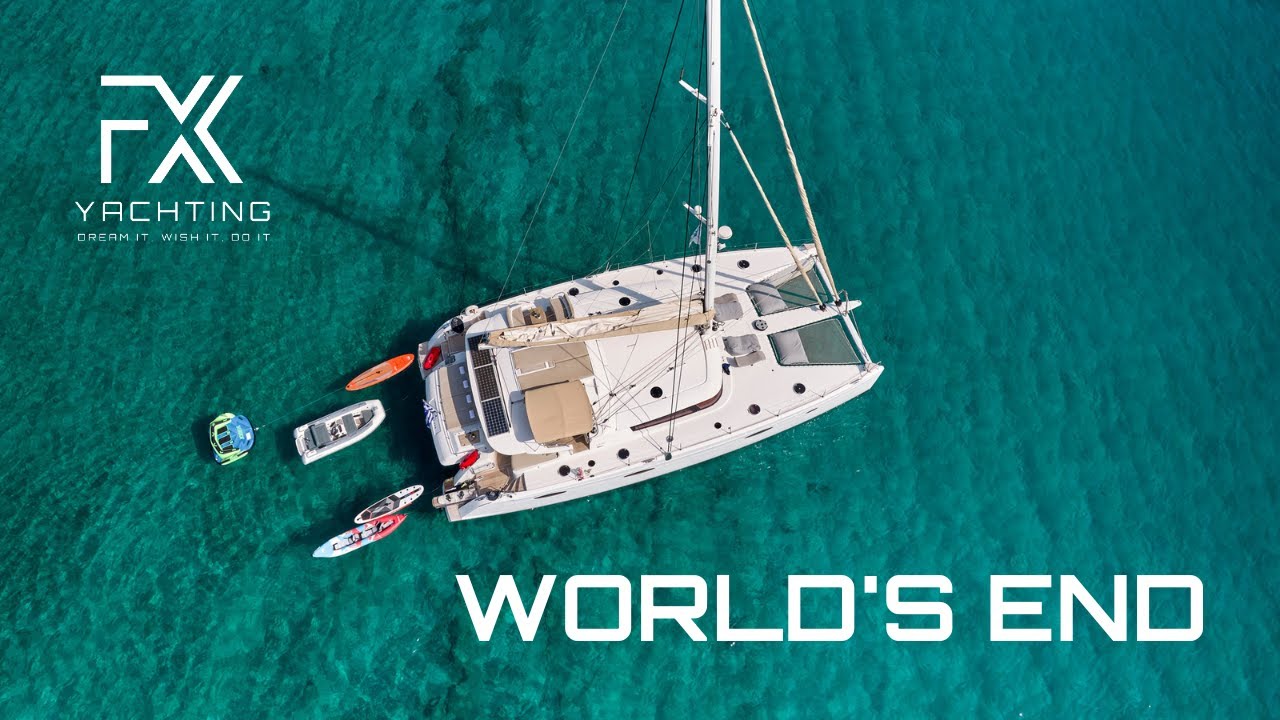 WORLD'S END @FountainePajot Galathea 65 ⛵ Crewed Sailing #Catamaran #yachtcharter @fxyachting Greece