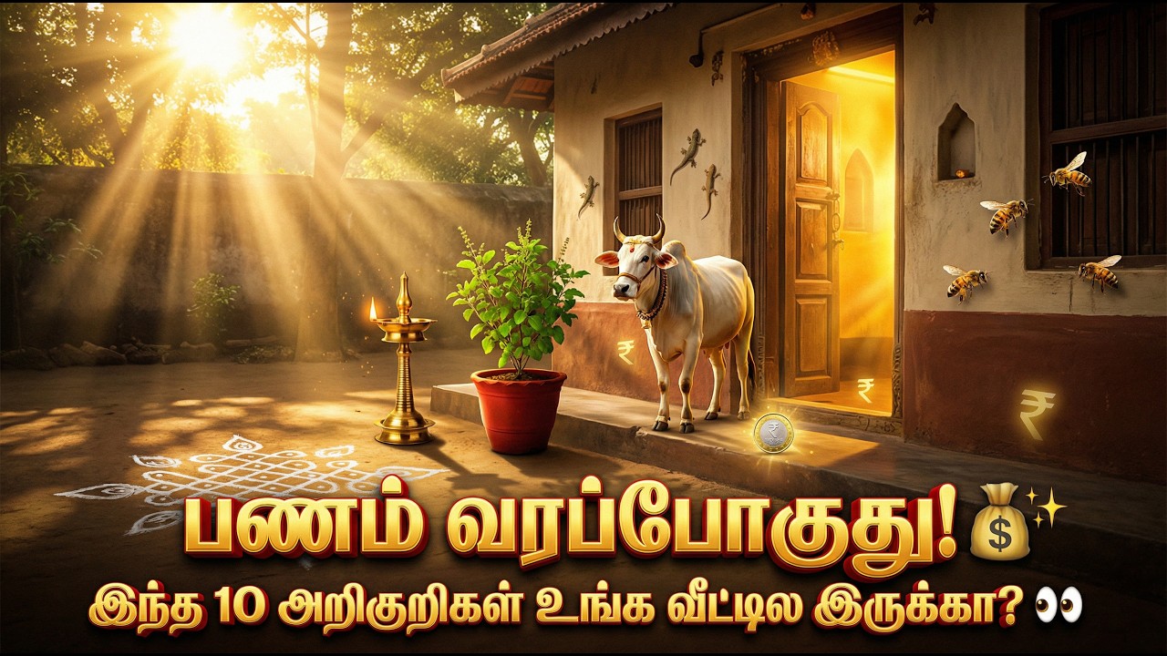 Milk Pocket | பணம் வரப்போகுது! வீட்டில் தோன்றும் 10 அதிர்ஷ்ட அறிகுறிகள் 💰✨