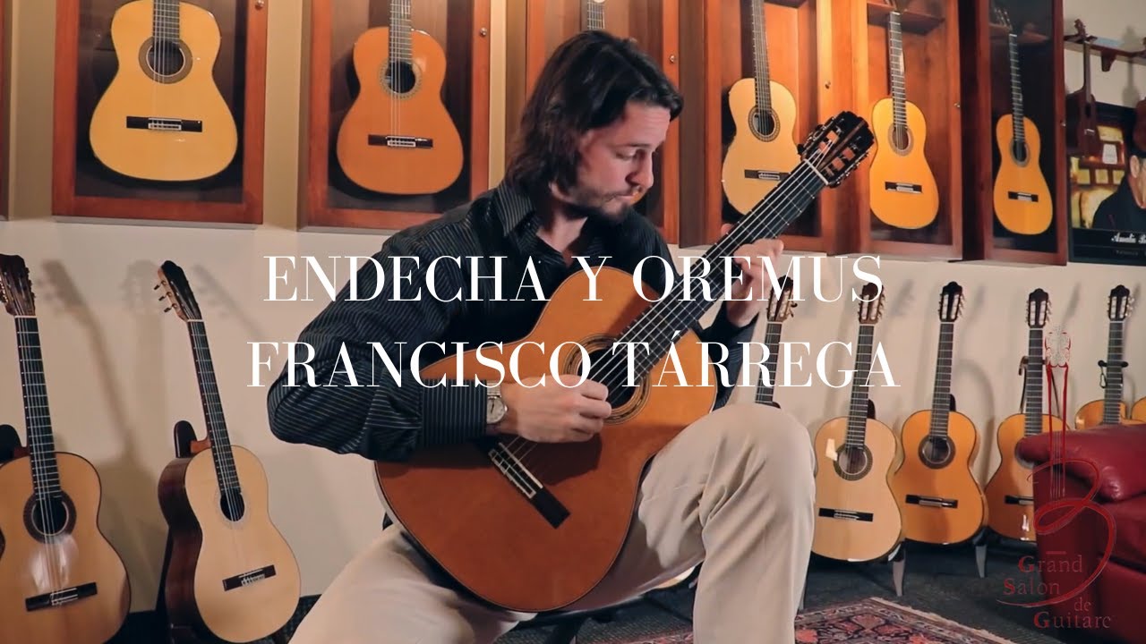 Francisco Tárrega | Endecha y Oremus on a Gregory Byers Concert Classical Guitar