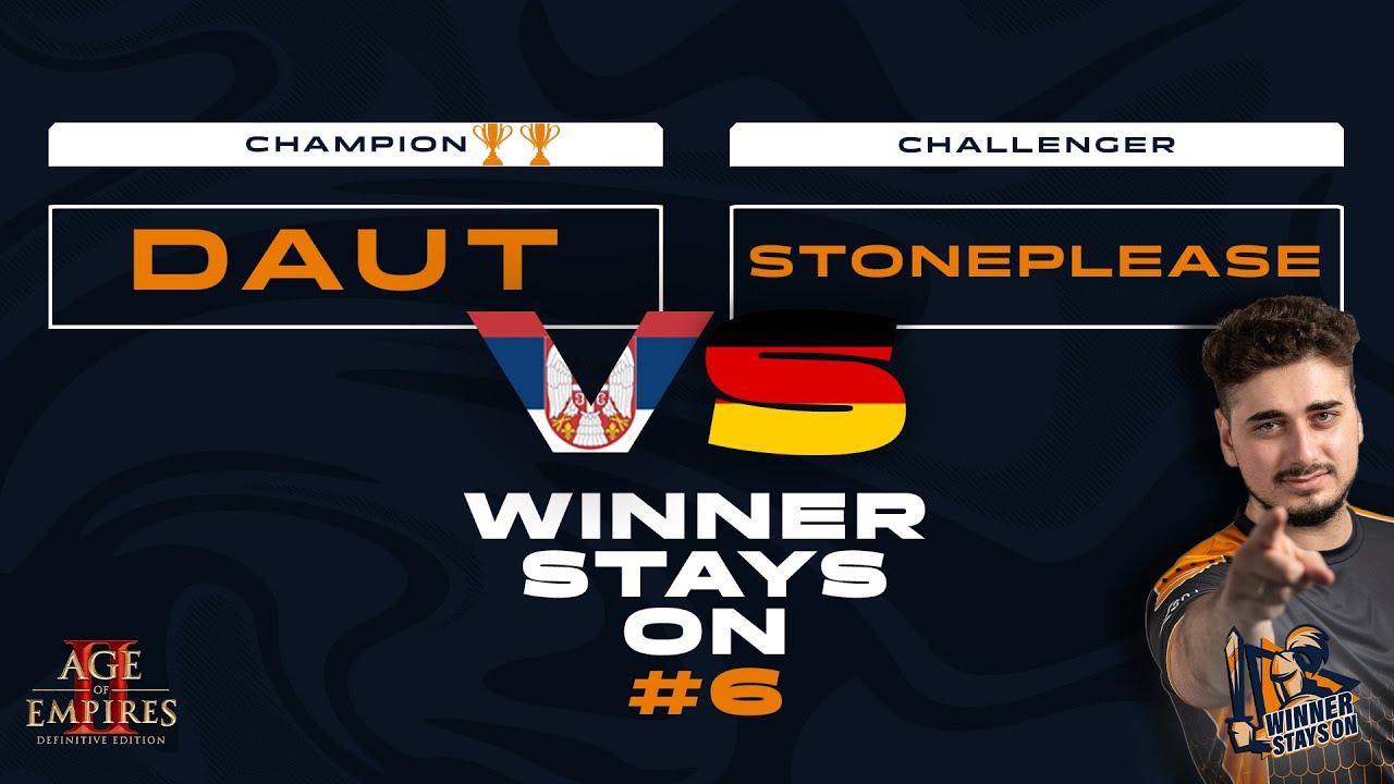Winner Stays On #6 - DauT vs. StonePlease | Bo7 | cast by Hera