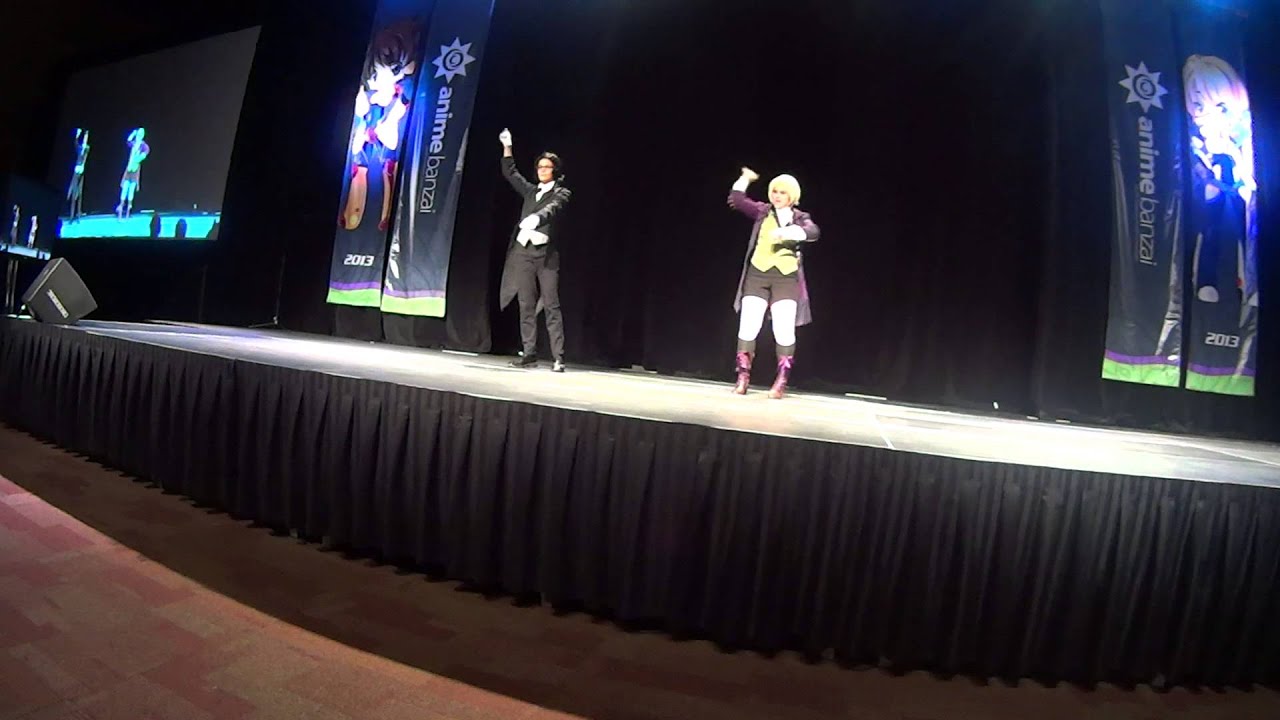 Alois and Claude dancing Gangam Style