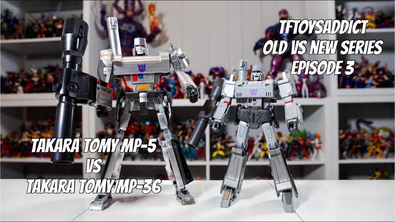 TFtoysAddict Old vs New Series Episode 3 Takara Tomy MP-5 vs Takara Tomy MP-36