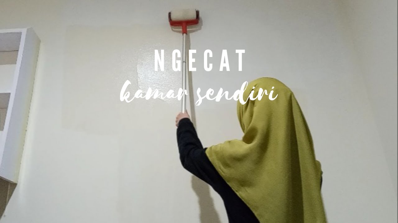 Ngecat Kamar Sendiri Pakai Pintar Facil Roller Paint | Review & Step by Step | Painting my Own Room