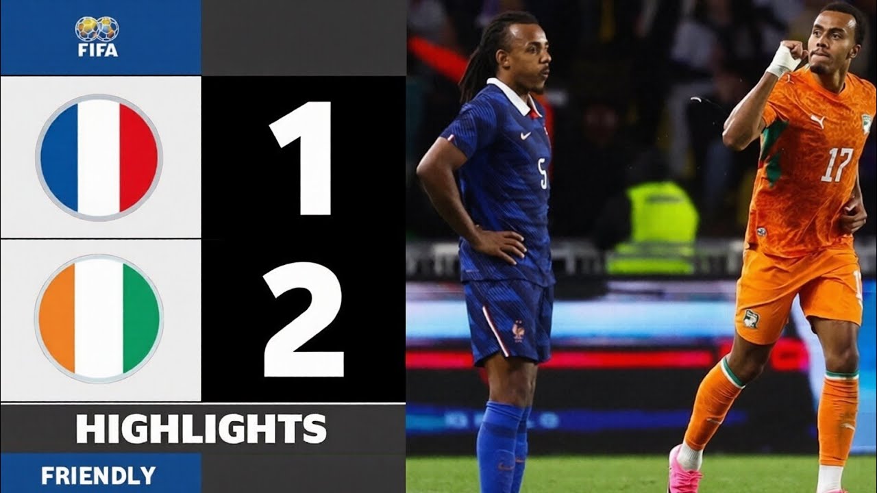 FRANCE vs COTE D'IVOIRE 1-2 ‣ ALL GOALS & HIGHLIGHTS ‣ Friendly 2026
