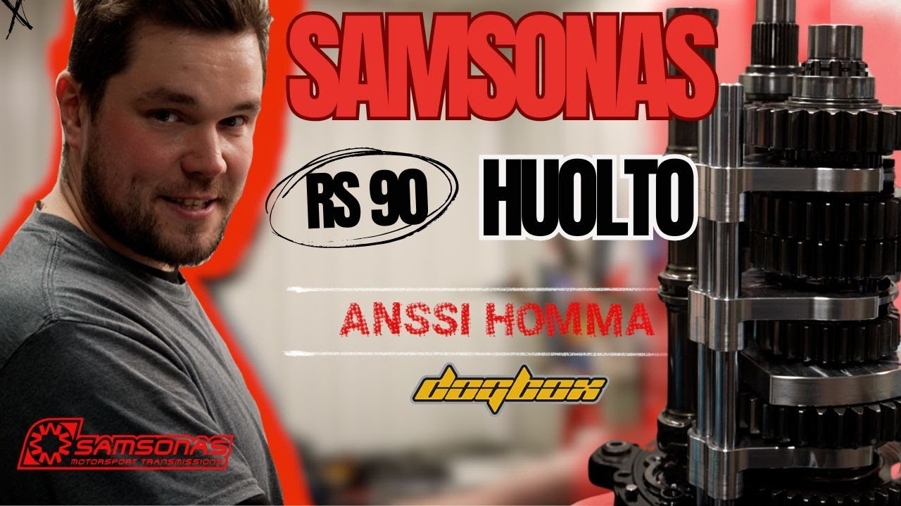 2 kautta ja vaihdelaatikko tässä kunnossa! | Samsonas RS 90 huolto | Offseason24