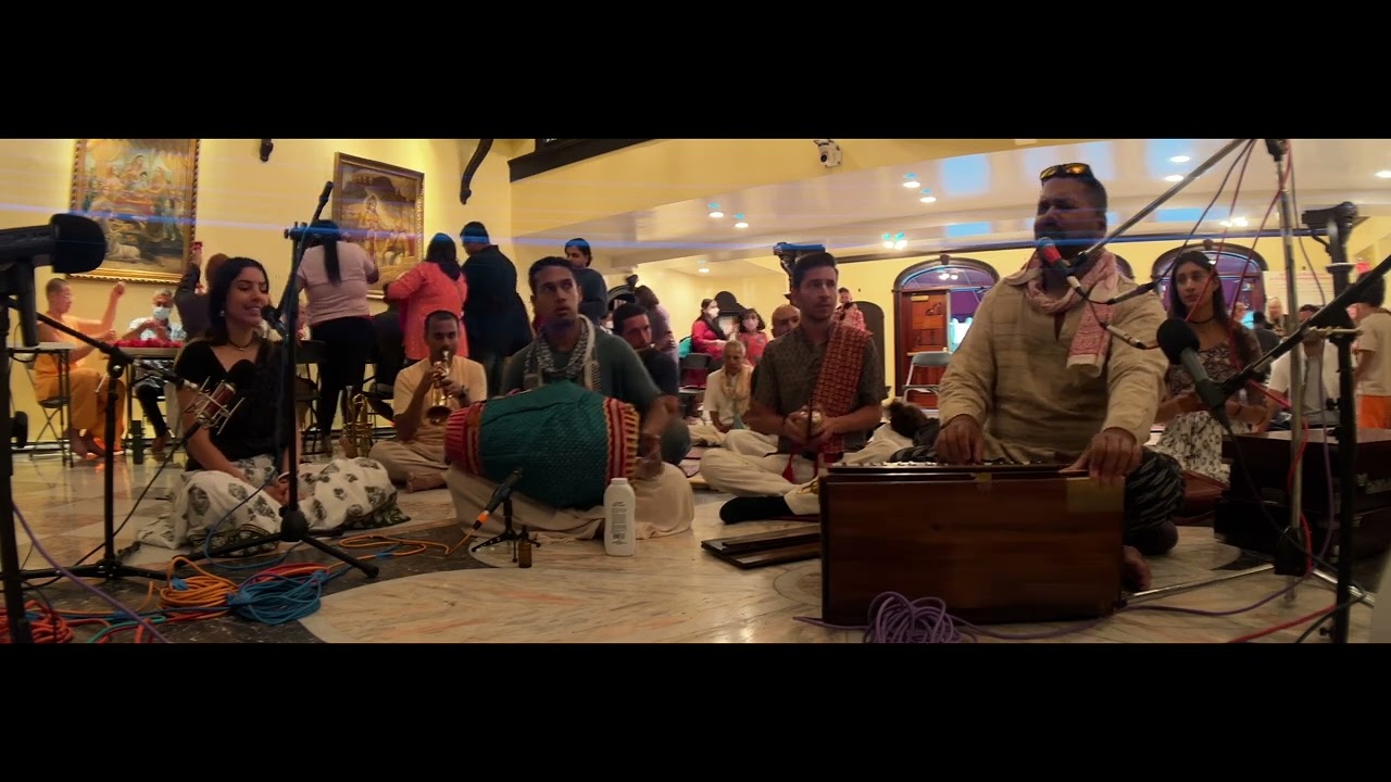 Hare Krishna Kirtan by Abjijit Prabhu at RathaYatra 2022 Kirtan festival August 5, 2022