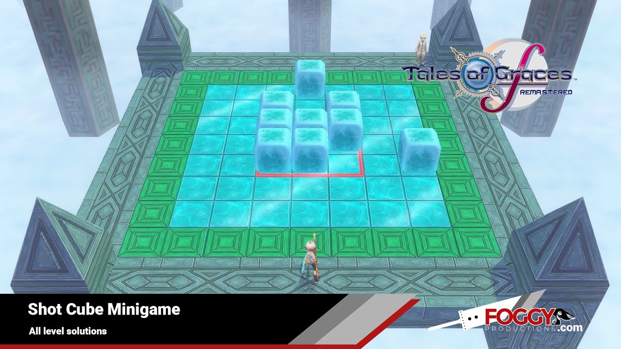 Tales of Graces F R - Shot Cube Minigame - All Level Solutions