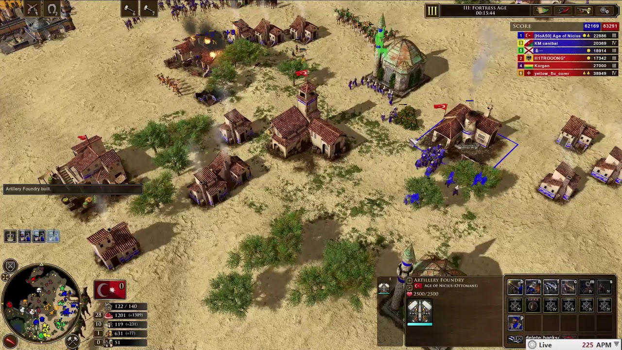 weird builds and sloppy gameplay | AoE III: DE