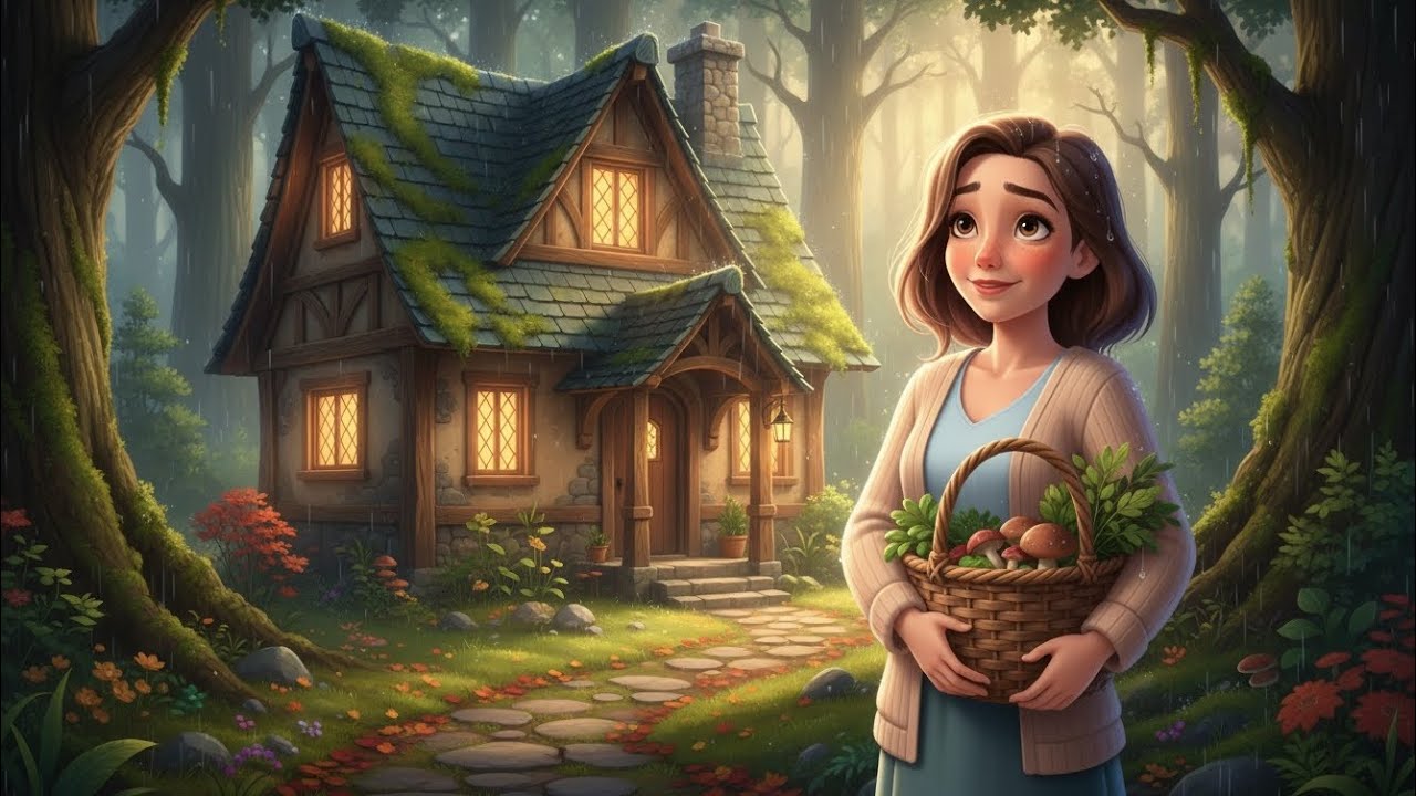 Soft Rain & Forest Magic Cozy Daily Life in a Ghibli-Inspired Cottage 🌿🍂