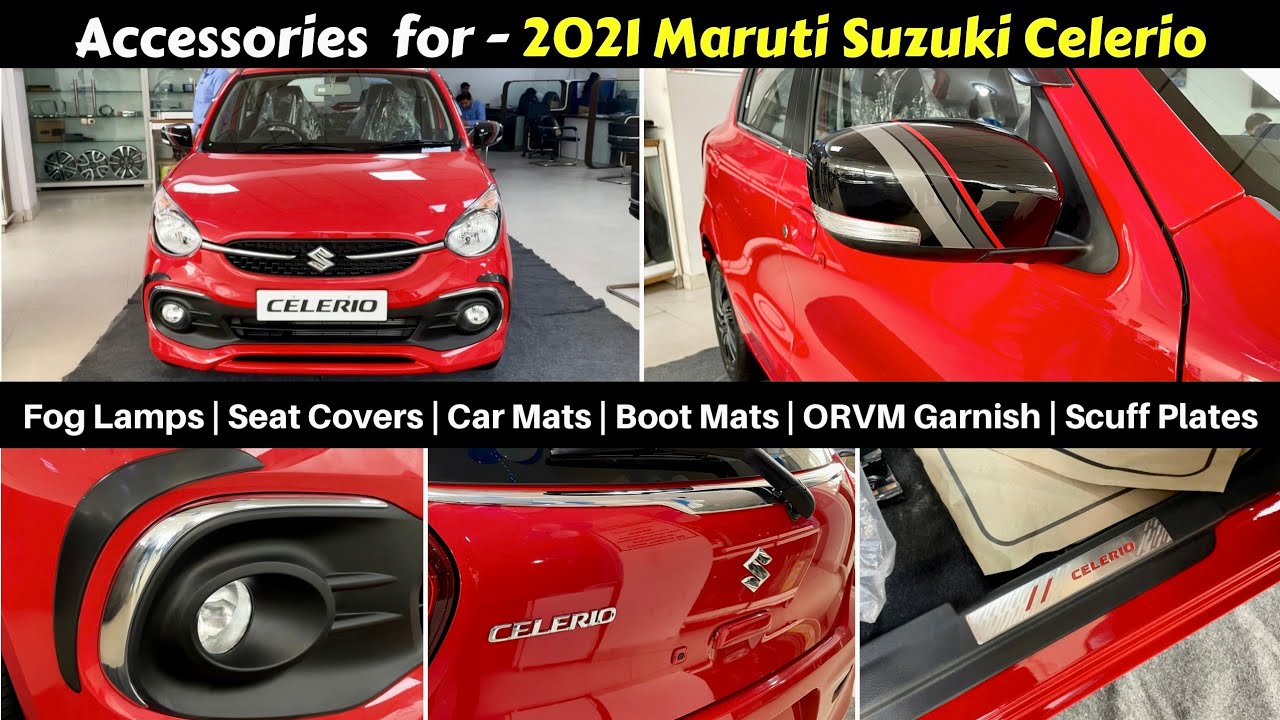 Accessories for Celerio with Prices | Part 1 | First on YouTube
