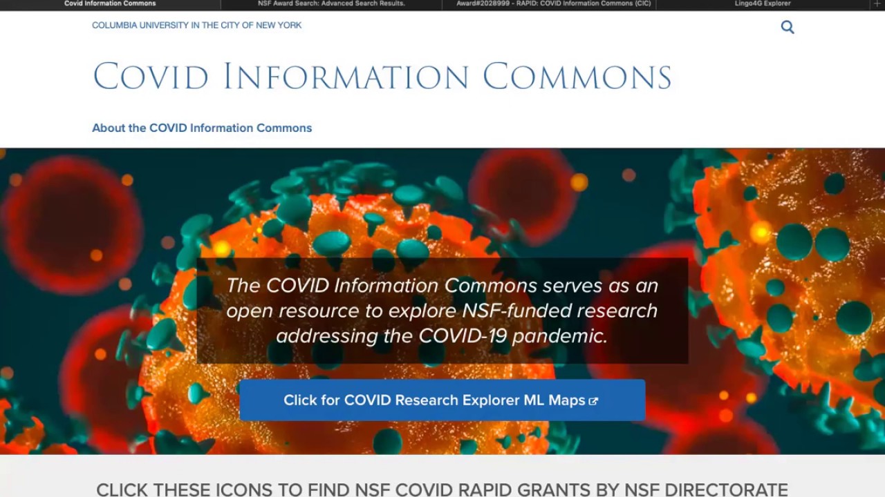 COVID Information Commons User Tutorial