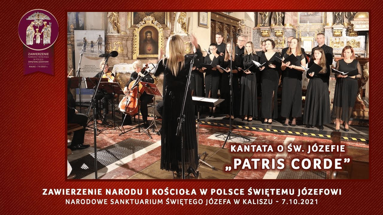 &bdquo;PATRIS CORDE&rdquo; (Ojcowskim sercem) KANTATA O ŚWIĘTYM J&Oacute;ZEFIE