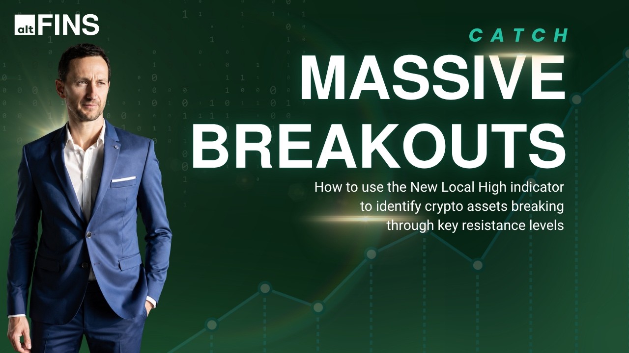 Find Big Breakouts Early | Use New Local High on altFINS