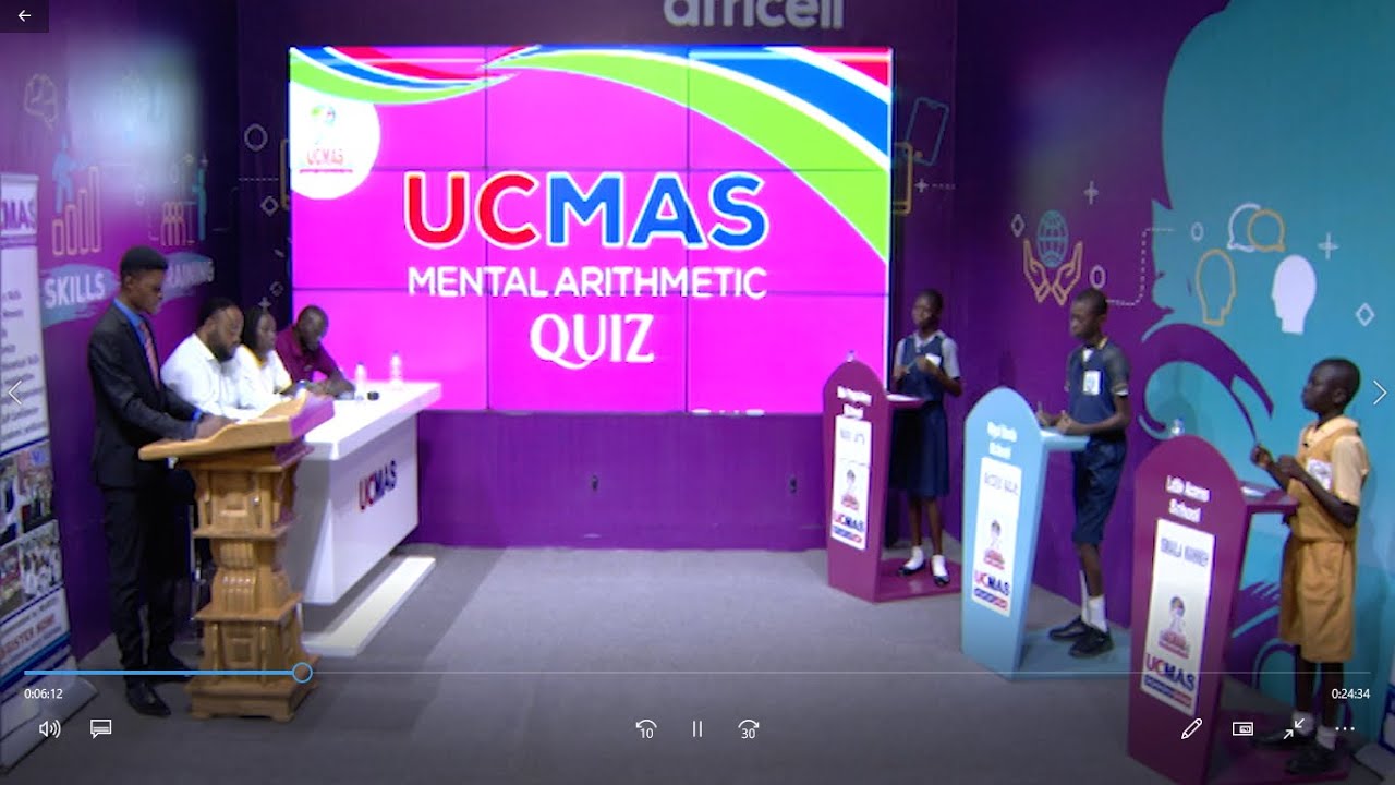 UCMAS Gambia TV Quiz 2022 Episode 3 Part A