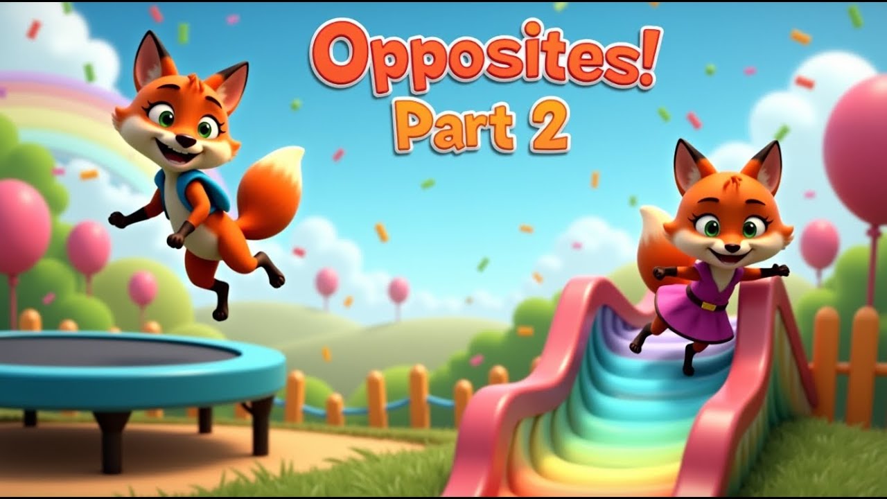“Learn Opposites for Kids Part 2 | Fat vs Thin, Heavy vs Light | Fun Learning with Fiona”