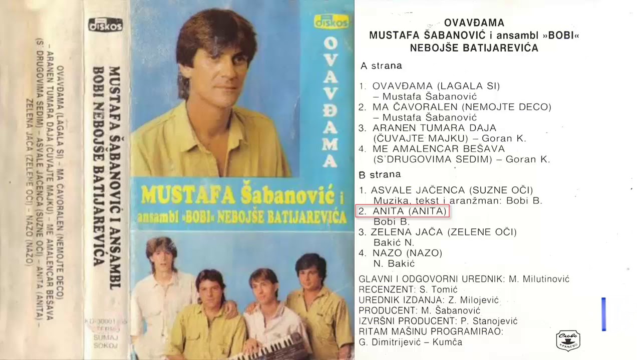 Mustafa Sabanovic - Anita - (Audio 1990)