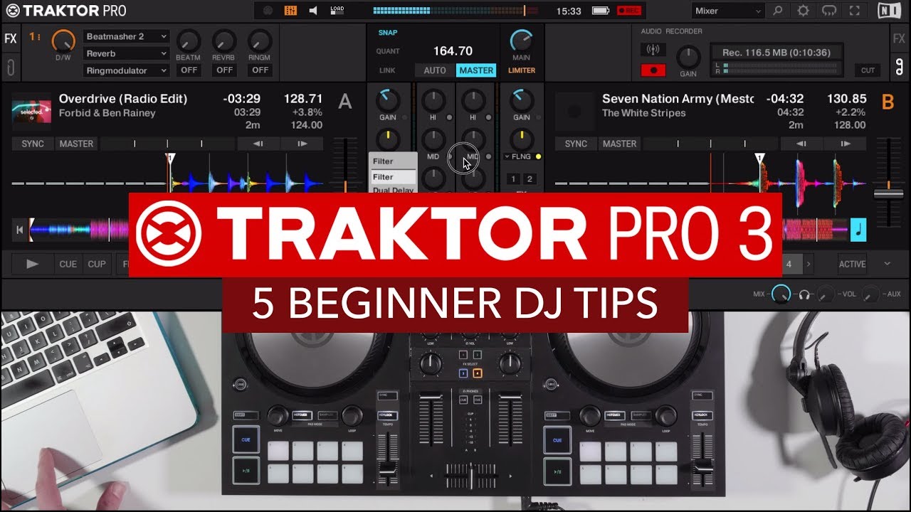 5 советов начинающим диджеям для Traktor Pro 3