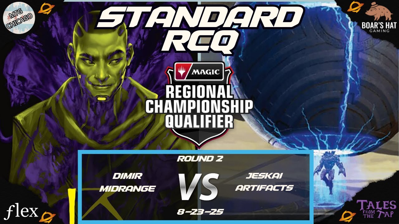 Dimir Midrange VS Jeskai Artifacts  [Round 2 RCQ Standard]