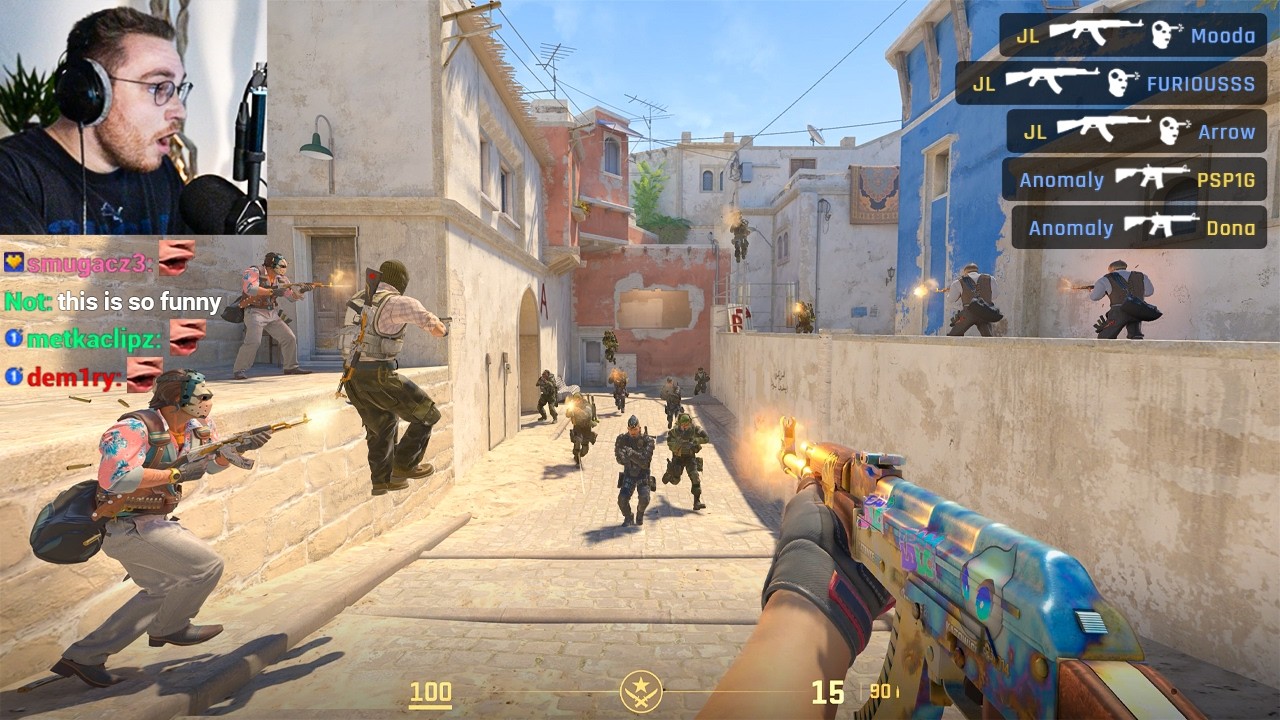 CS2, But We Added Too Many Streamers (10v10)