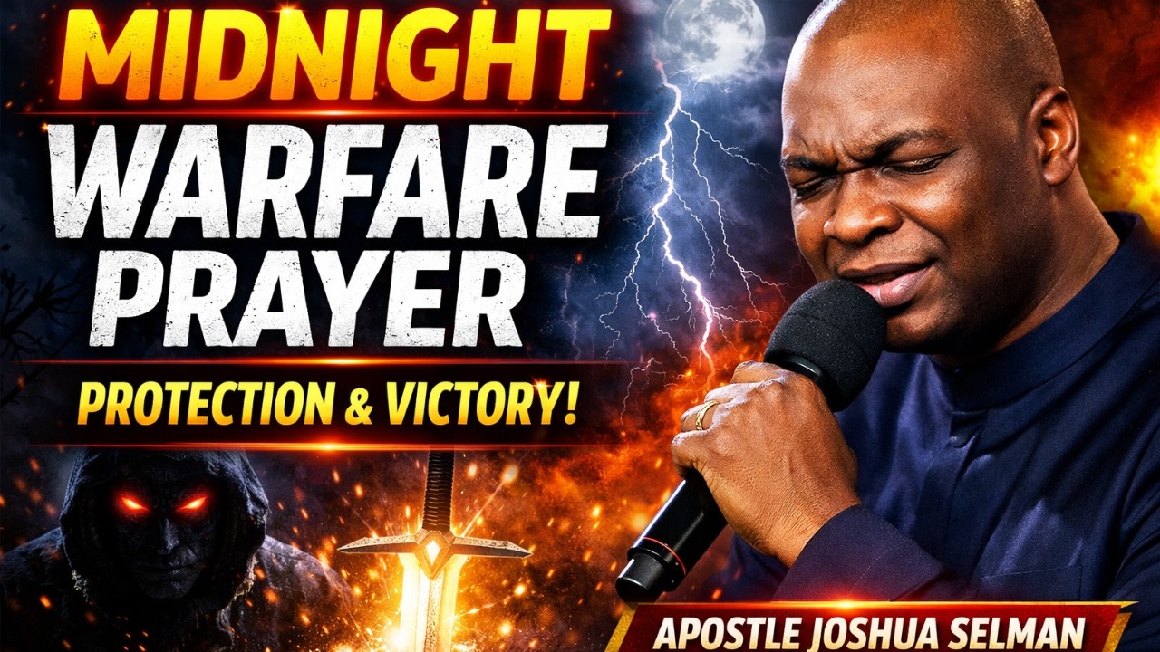 PLAY THIS MIDNIGHT BATTLE PRAYER EVERY NIGHT AS YOU SLEEP || APOSTLE JOSHUA SELMAN