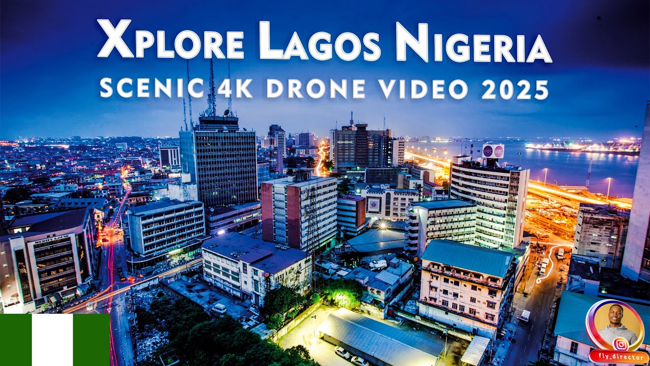 Thrilling Drone Footage of Lagos Nigeria | Stunning 4K Views