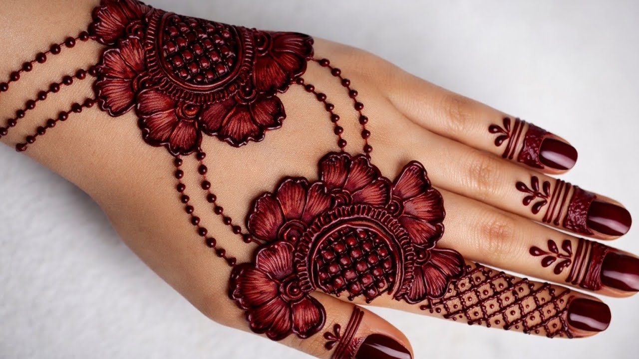 Very Unique Style Mehndi Design❤||New Back Hand Mehndi Design||Mehndi Design||Mehndi Designs||